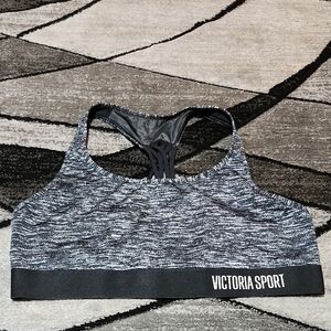 VICTORIA SPORT THE PLAYER BY VS 2017 MESH-LINED STRAPPY RACERBACK SPORTS BRA XL